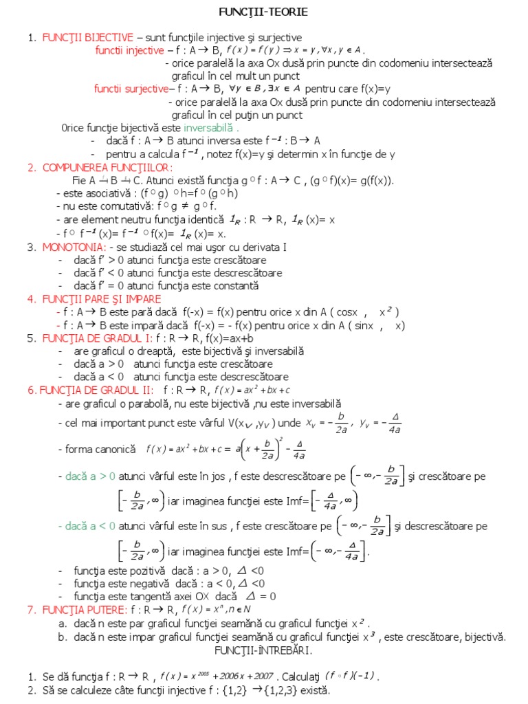 Functii | PDF