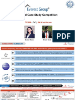 National Case Study Competition: Team IIM Kozhikode