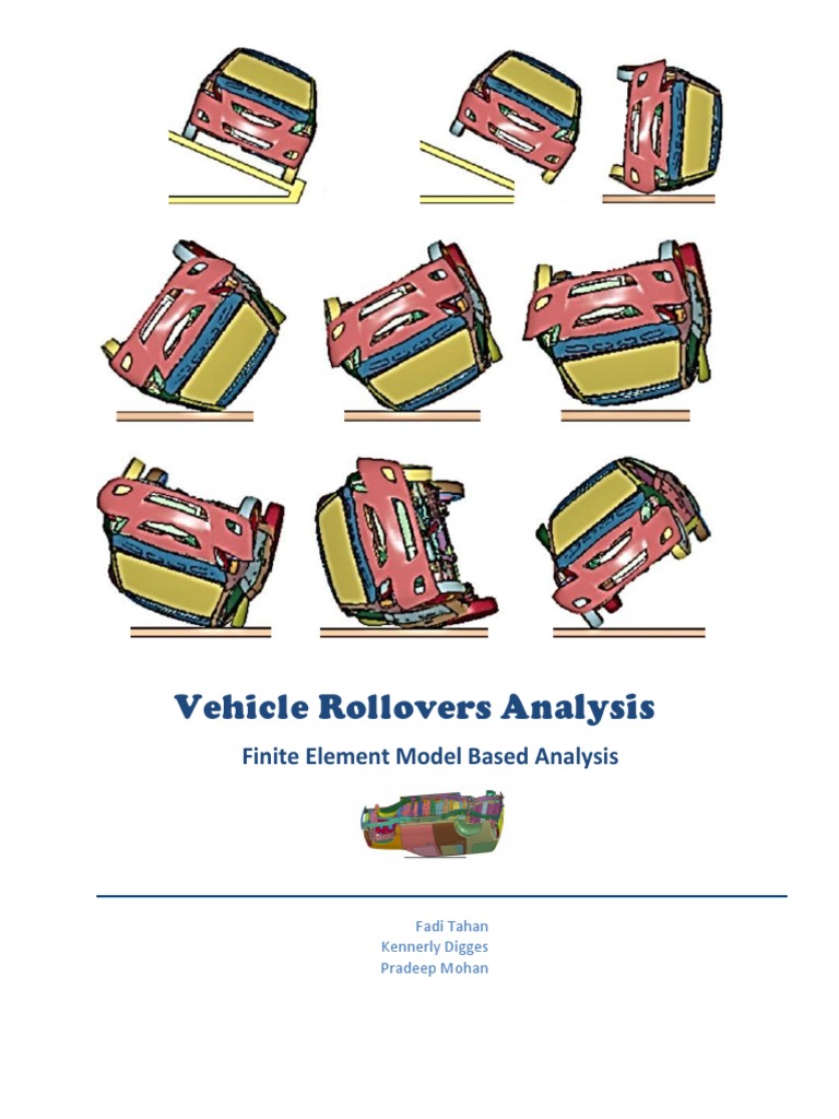 Vehicle Rollovers: Analysis | PDF | National Highway Traffic Safety ...