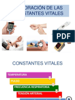 Valoración de Las Constantes Vitales