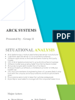 Arck Systems: Presented by - Group 11
