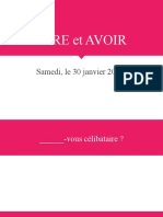 ÊTRE Et AVOIR