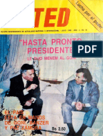 Revista Independiente de Actualidad Nacional e Internacional Usted. Julio de 1989, PDF.