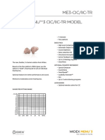 Widex Menu 3 Cic/Iic-Tr Model Me3-Cic/Iic-Tr: Basis Pack