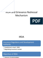 4 IRDA and Griveance Redressal Mechanism