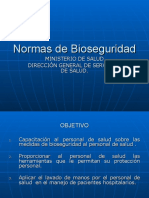 Normas de bioseguridad MINSA250509