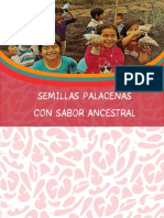 CARTILLA RECETARIO: Semillas Palaceñas Con Sabor Ancestral