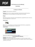 dez principios para um som melhor