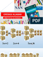 Operasi Aljabar