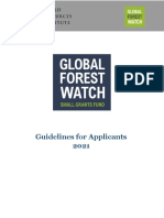 Guidelines For SGF Applicants 2021