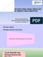 Proses Asuhan Gizi pada Anak Sekolah dan Remaja Gemuk