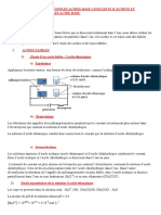 c7 Acides Et Bases Faibles Couples Acide Base Constante D Acidite Et Classification Des Couples Acide Base.