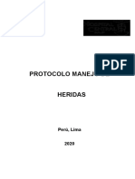 Portocolo de Heridas