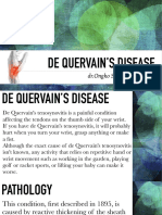 De Quervain’s Disease
