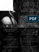 Eva Carla Moneo Estany: Violin Exam