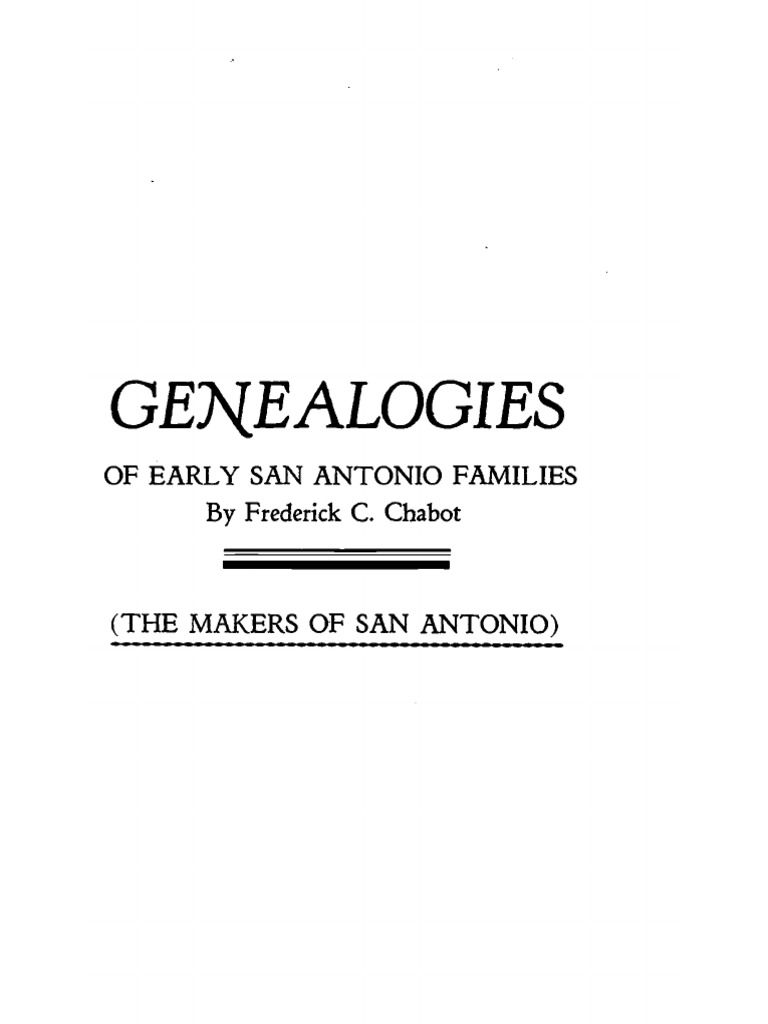 With The Makers of San Antonio | PDF