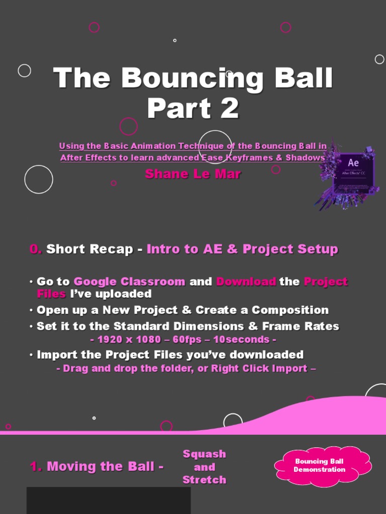 Bouncing Ball Animation in After Effects | PDF | Adobe Photoshop ...