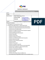 Form Pengelolaan Perubahan Instalasi SPSE.4 .2