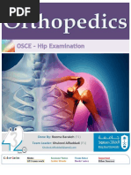 Hip Examination OSCE Checklist Geeky Medics | PDF