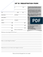 Registration Form