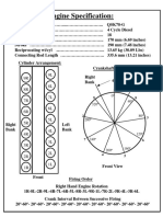 Engine Specification:: 9R 8R 9L 8L 7L 6L