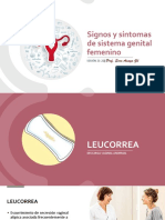 Sesión 21 y 22 Signos y Síntomas de Sistema Genital Femenino