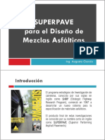 11.00 Diseño de Mezclas Asfalticas - Superpave