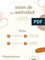 Sesión de Creatividad