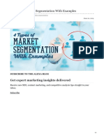 4 Types of Market Segmentation With Examples