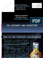 Internet and Education (Ed105)