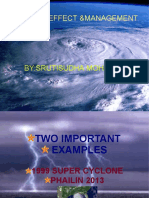 Cyclone:Effect &management: By:Srutisudha Mohanty