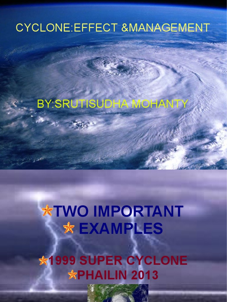 Cyclone Effects and Management Strategies | PDF | Tropical Cyclones | Flood