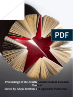 Proceedings of the Fourth Annual Student Research Festival