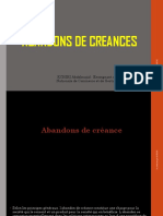 Abandons de Creance