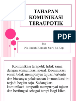 Tahapan Komunikasi Teraupotik Indah