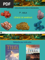 7 - Genese dos Minerais