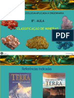 8 - Classificação Dos Minerais