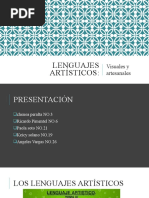 Lenguajes artísticos