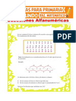 Sucesiones Alfanuméricas para Segundo de Primaria