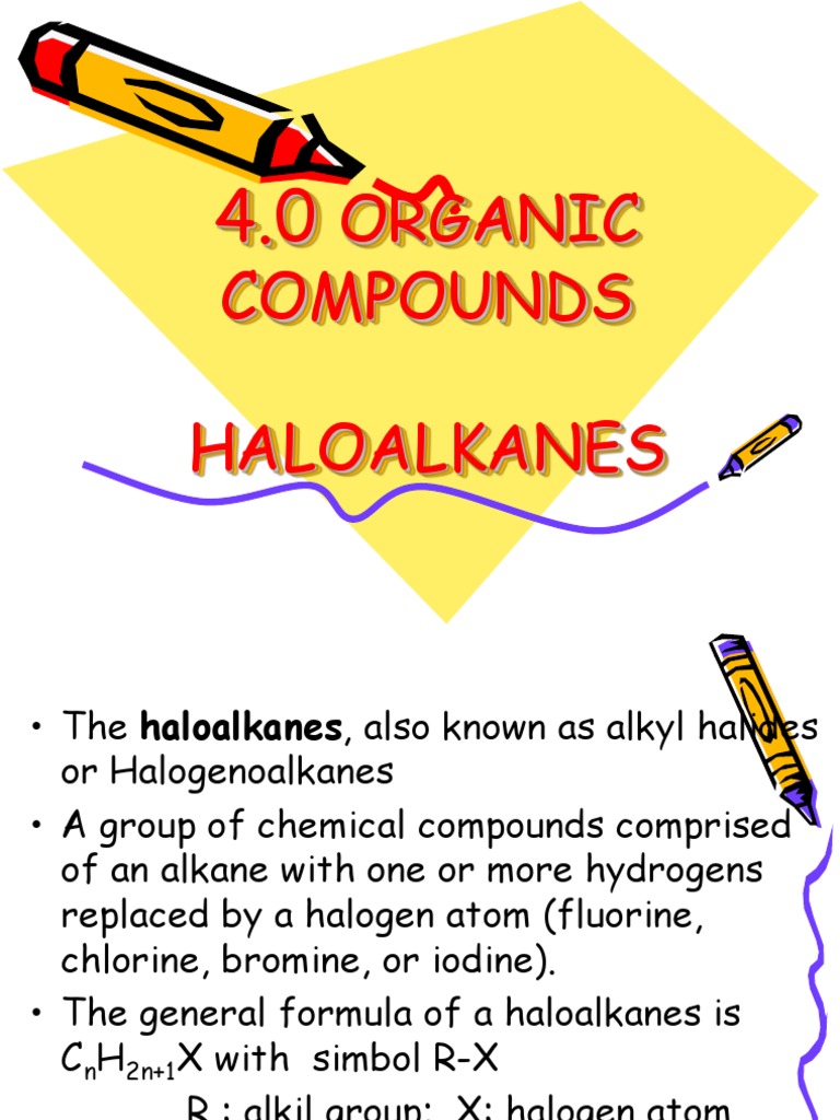 Understanding Haloalkanes and Nomenclature | PDF | Intermolecular Force ...