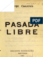 Jorge Cáceres - Pasada Libre