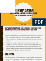 Prinsip Dasar Hubungan Antar Suku Bangsa - ANTROPOLOGI KEPOLISIAN