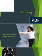 Earth Song: by Michael Jackson