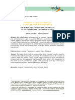 O Público, o Comum e o Privado Na Dinâmica Dos Jogos Olímpicos - Fausto Amaro e Ronakdi George Helal