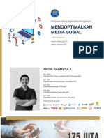 Mengoptimalkan Media Sosial BNN