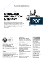 Media and Information Literacy