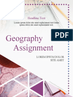 Geography Assignment Lorem Ipsum Replacement Text