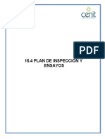 16.4 Plan de Inspeccion y Ensayos SP22
