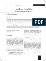 JIK 083 - Ilmu Kepolisian Dalam Praktik Pemerintahan 