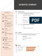 Qoriatul Zannah: Pengalaman Kerja